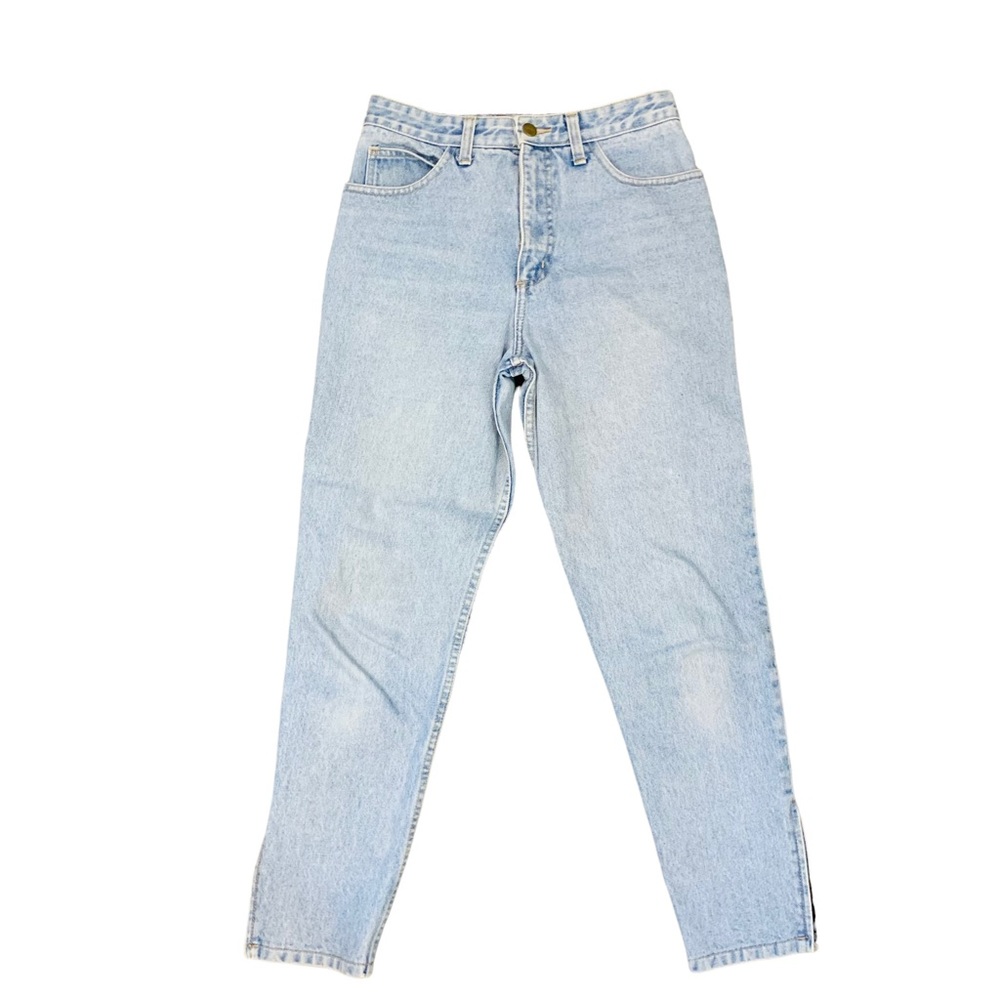 Vintage Guess sz 28 High Waist Mom Jean Tapered Denim - Picture 3 of 10